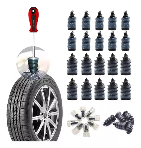 TIREFIX™ KIT NANO REPARADOR DE EMERGENCIA (20 PZ) 🚨