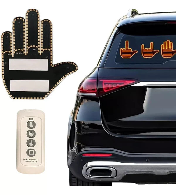 Mano interactiva de Luz Led para tu carro 🤟✋
