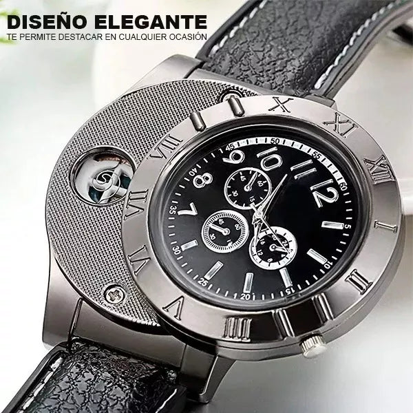 FlameWatch™ Reloj Encendedor De Lujo 💎