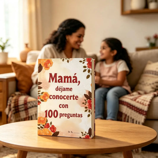 Todo lo que nunca le pregunté a mamá | Libro de 100 preguntas
