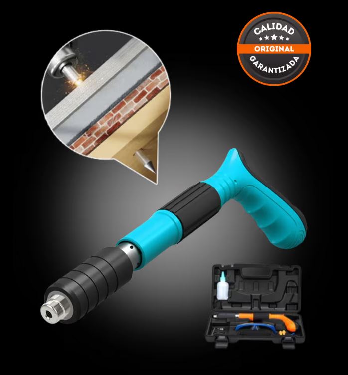 PISTOLA DE CLAVOS + ESTUCHE Y CLAVOS DE REGALO 🎁