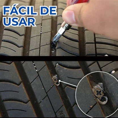 TIREFIX™ KIT NANO REPARADOR DE EMERGENCIA (20 PZ) 🚨