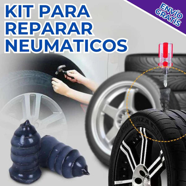 TIREFIX™ KIT NANO REPARADOR DE EMERGENCIA (20 PZ) 🚨