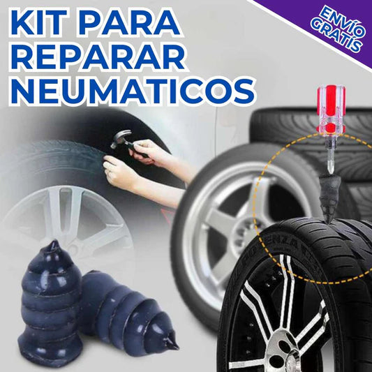 TIREFIX™ KIT NANO REPARADOR DE EMERGENCIA (20 PZ) 🚨