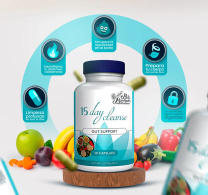 15 Day Cleanse – Limpieza Total y Alivio Digestivo